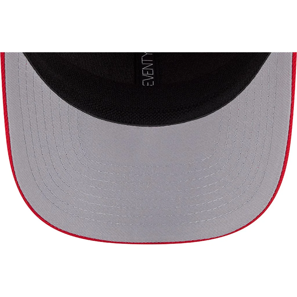 NFL Kansas City Chiefs New Era Stated 9SEVENTY Stretch-Snapback Hat - Red - Image 5