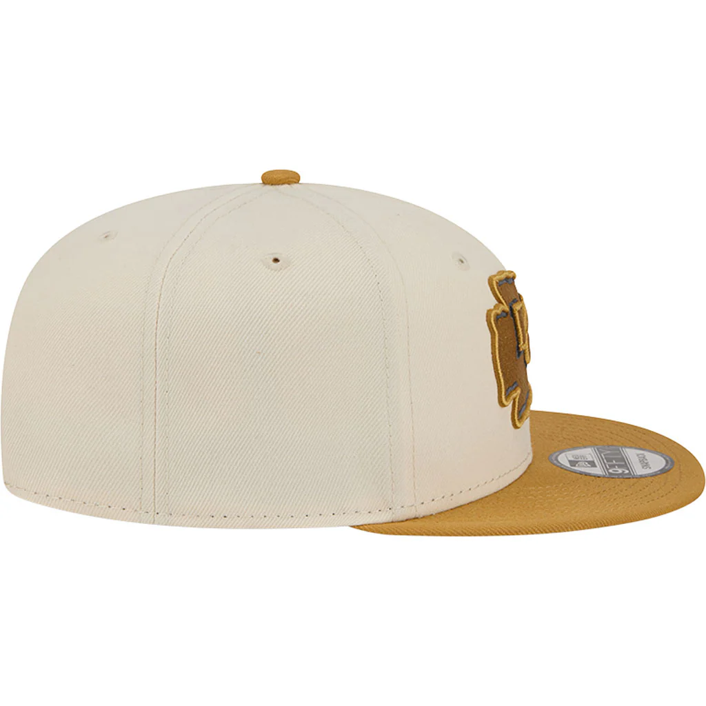NFL Kansas City Chiefs New Era Two-Tone Dusted 9FIFTY Snapback Hat - Light cream - Image 5