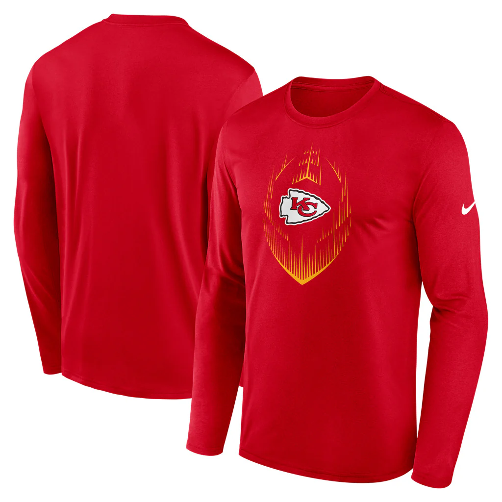 NFL Kansas City Chiefs Nike 2024 Icon Legend Long Sleeve T-Shirt - Red