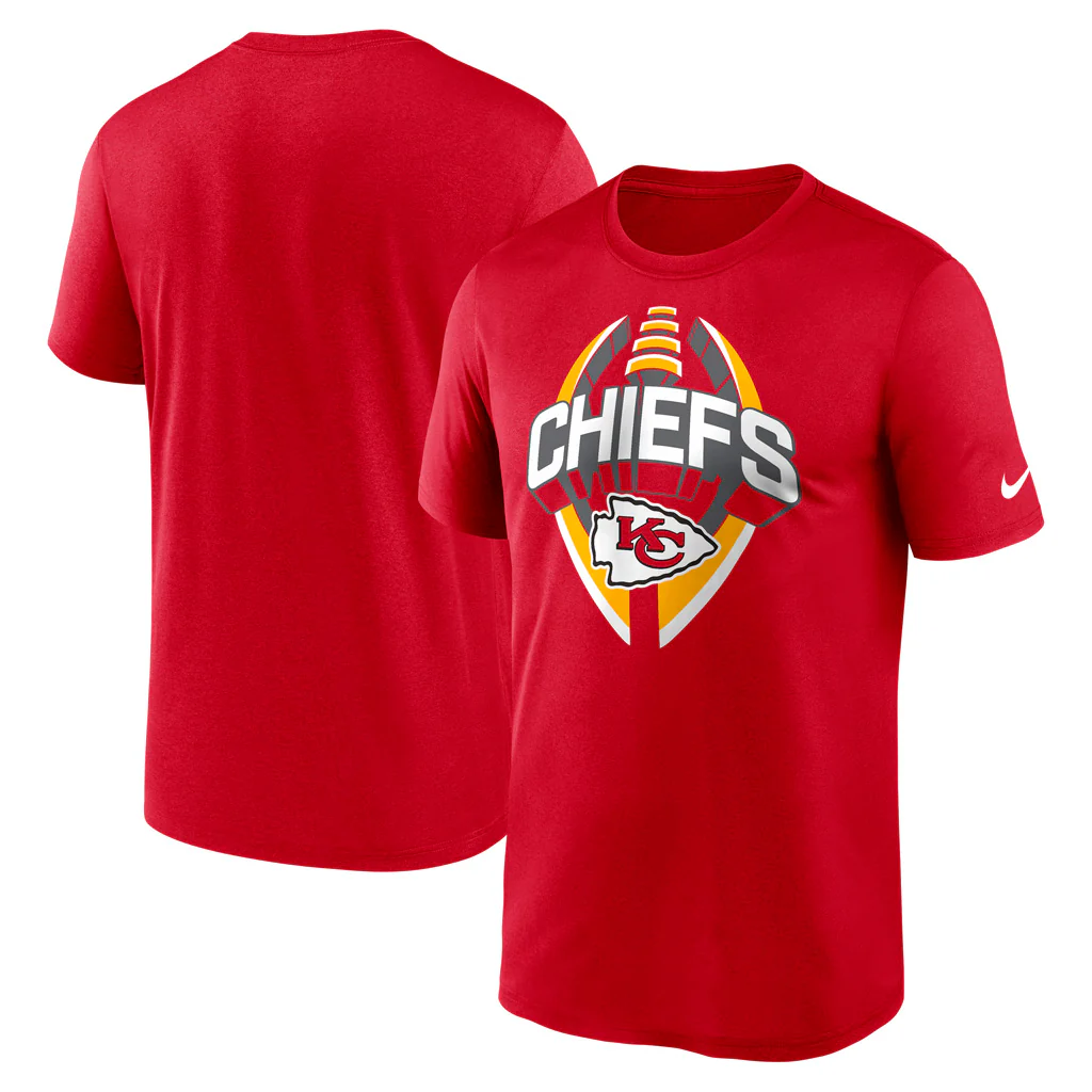 NFL Kansas City Chiefs Nike 2025 Icon Legend T-Shirt - Red