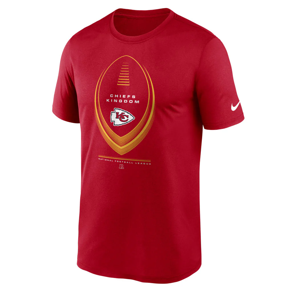 NFL Kansas City Chiefs Nike 2026 Icon Legend T-Shirt - Red - Image 2