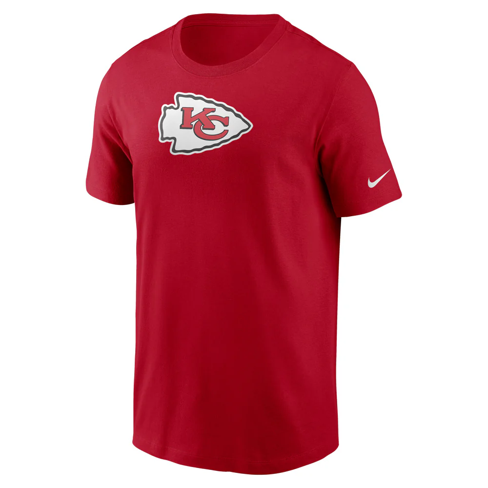 NFL Kansas City Chiefs Nike Logo Essential T-Shirt - Red - Image 2