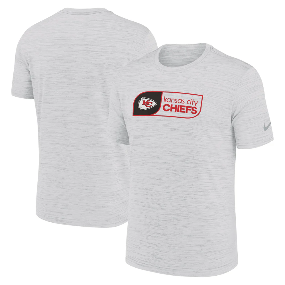 NFL Kansas City Chiefs Nike Jock Tag Velocity T-Shirt - White
