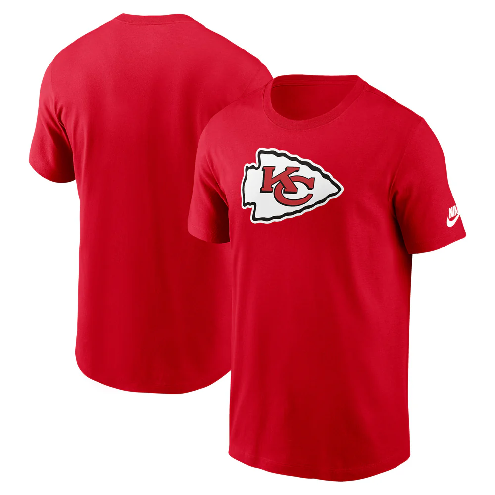NFL Kansas City Chiefs Nike Rewind Essential T-Shirt - Red