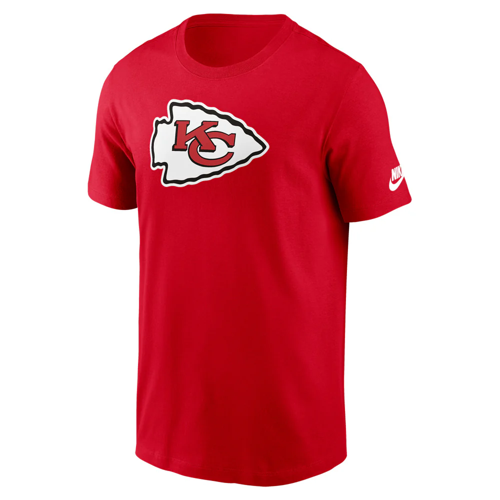 NFL Kansas City Chiefs Nike Rewind Essential T-Shirt - Red - Image 2