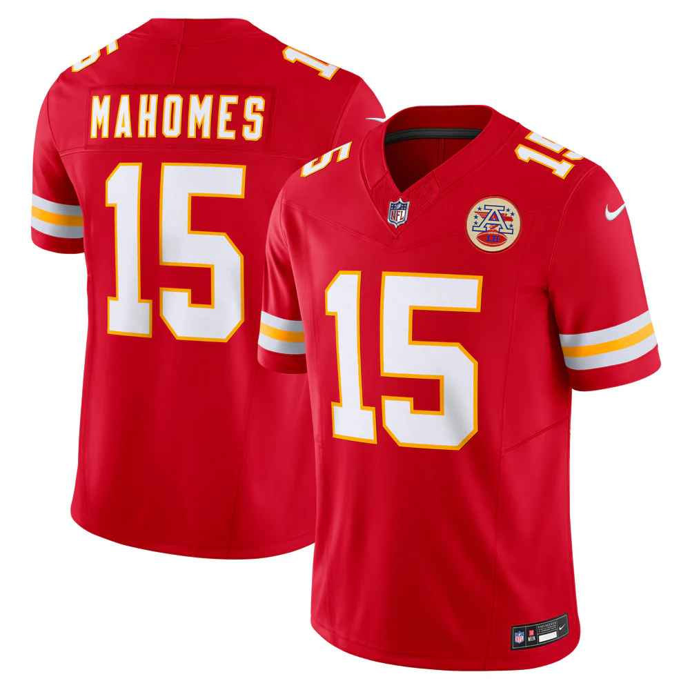 NFL Kansas City Chiefs Patrick Mahomes Nike Home Vapor F.U.S.E Limited Jersey - Red