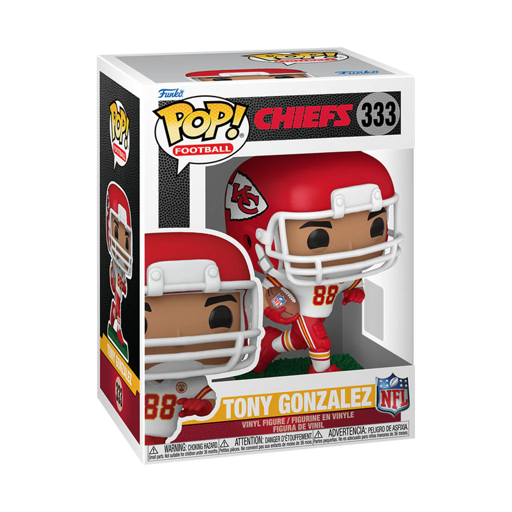 NFL Kansas City Chiefs Tony Gonzalez Funko Legends Pop! Vinyl Figure - Image 2