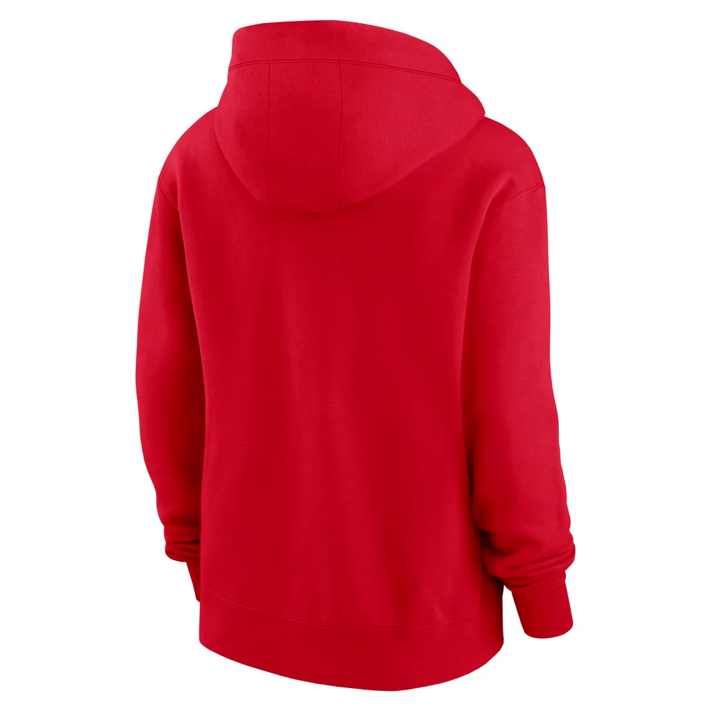 NFL Kansas City Chiefs Women's Nike Rewind Phoenix Full-Zip Hoodie - Red - Image 3