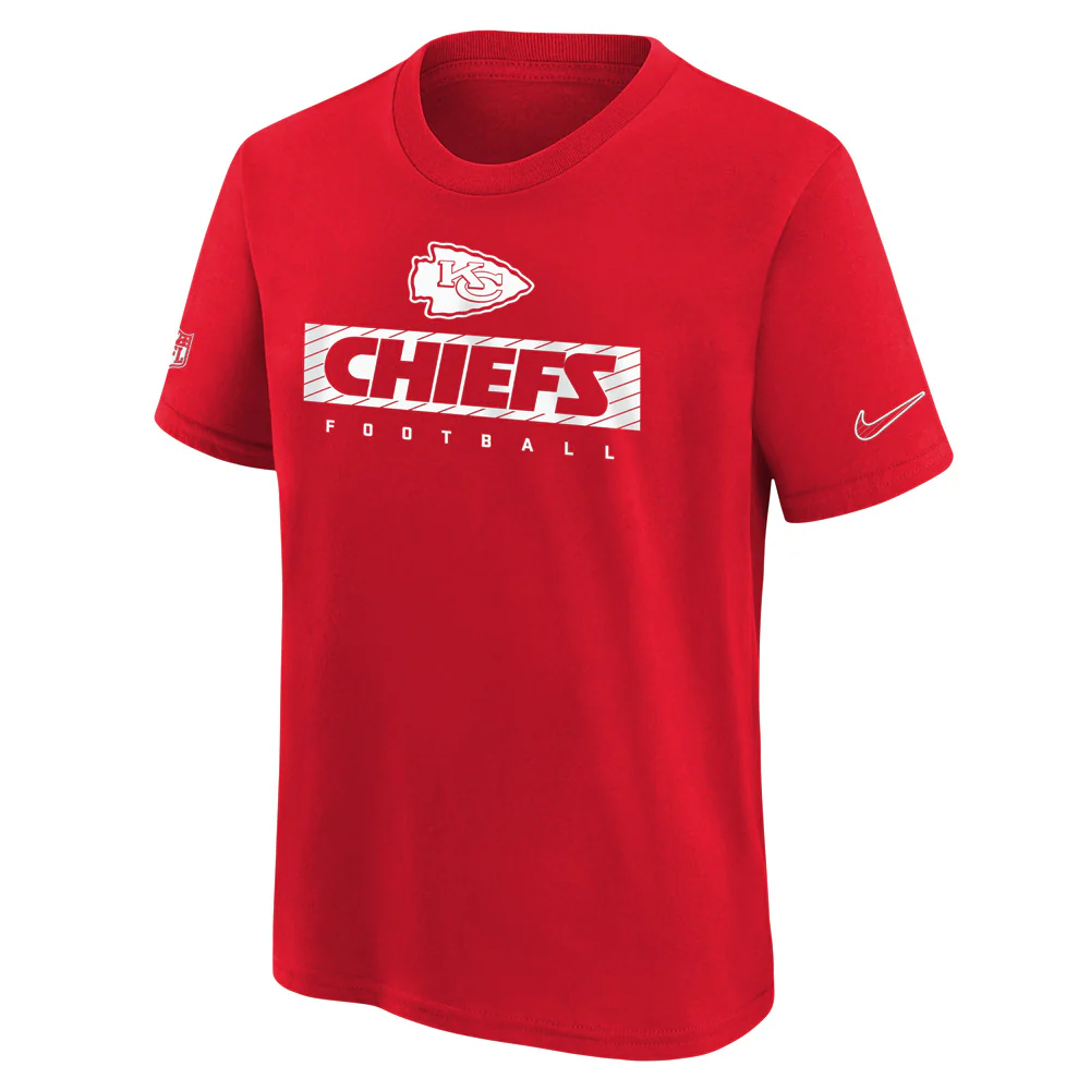 NFL Kansas City Chiefs Youth Nike Team Issue Legend T-Shirt - Red - Image 2