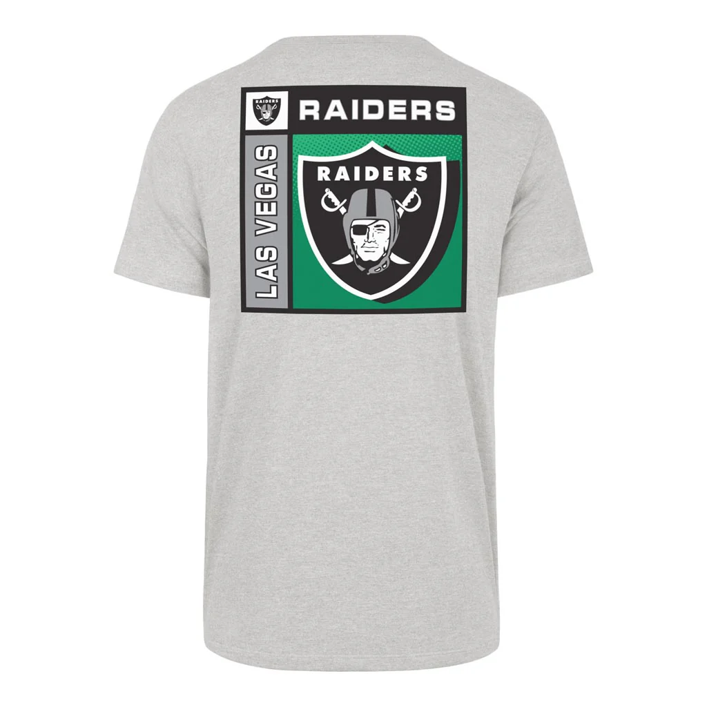 NFL Las Vegas Raiders '47 Chrome Plate Franklin T-Shirt - Gray - Image 3