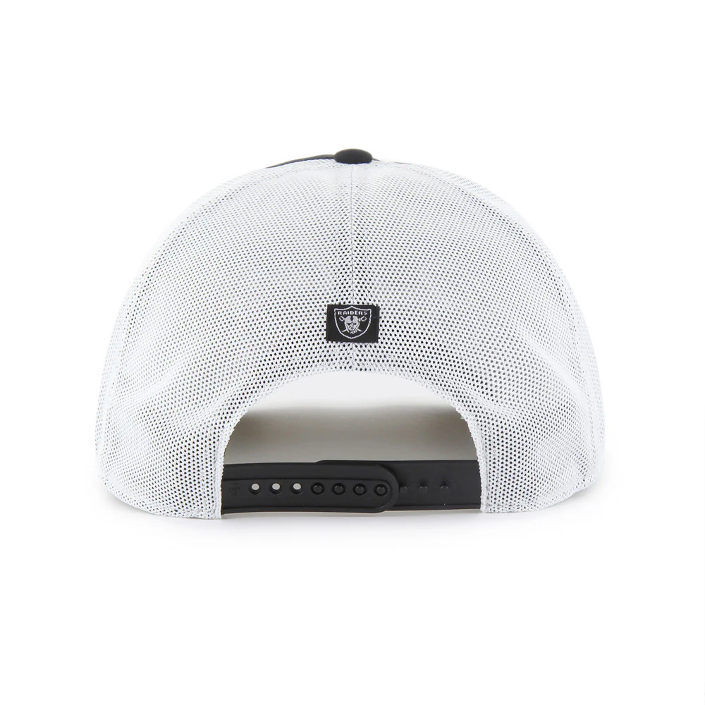 NFL Las Vegas Raiders '47 Downburst Mesh Hitch Adjustable Hat - Black - Image 3