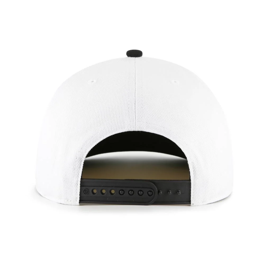 NFL Las Vegas Raiders '47 Two-Tone Prime Play Hitch Snapback Hat - White - Image 3