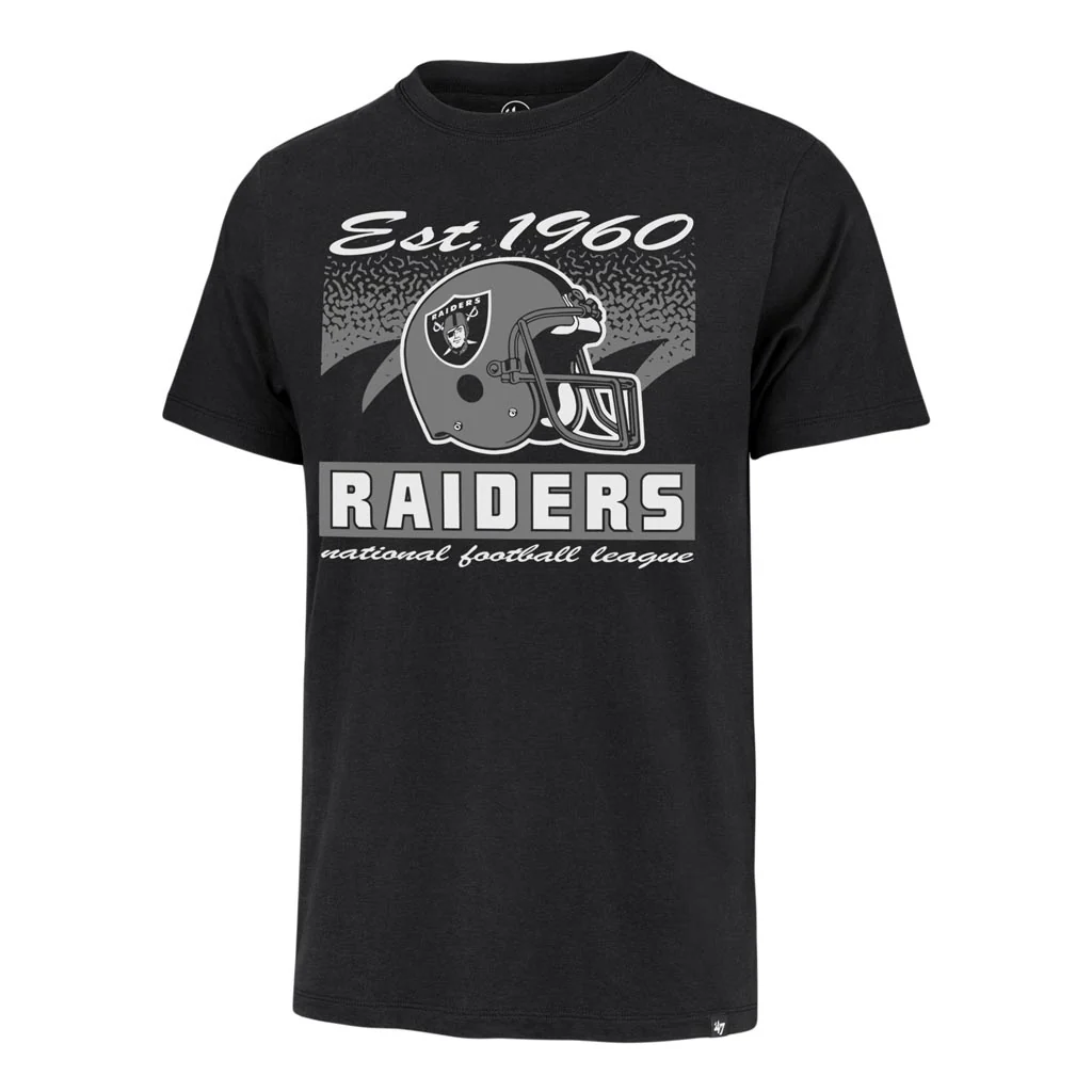 NFL Las Vegas Raiders '47 Waver Franklin T-Shirt - Black - Image 2