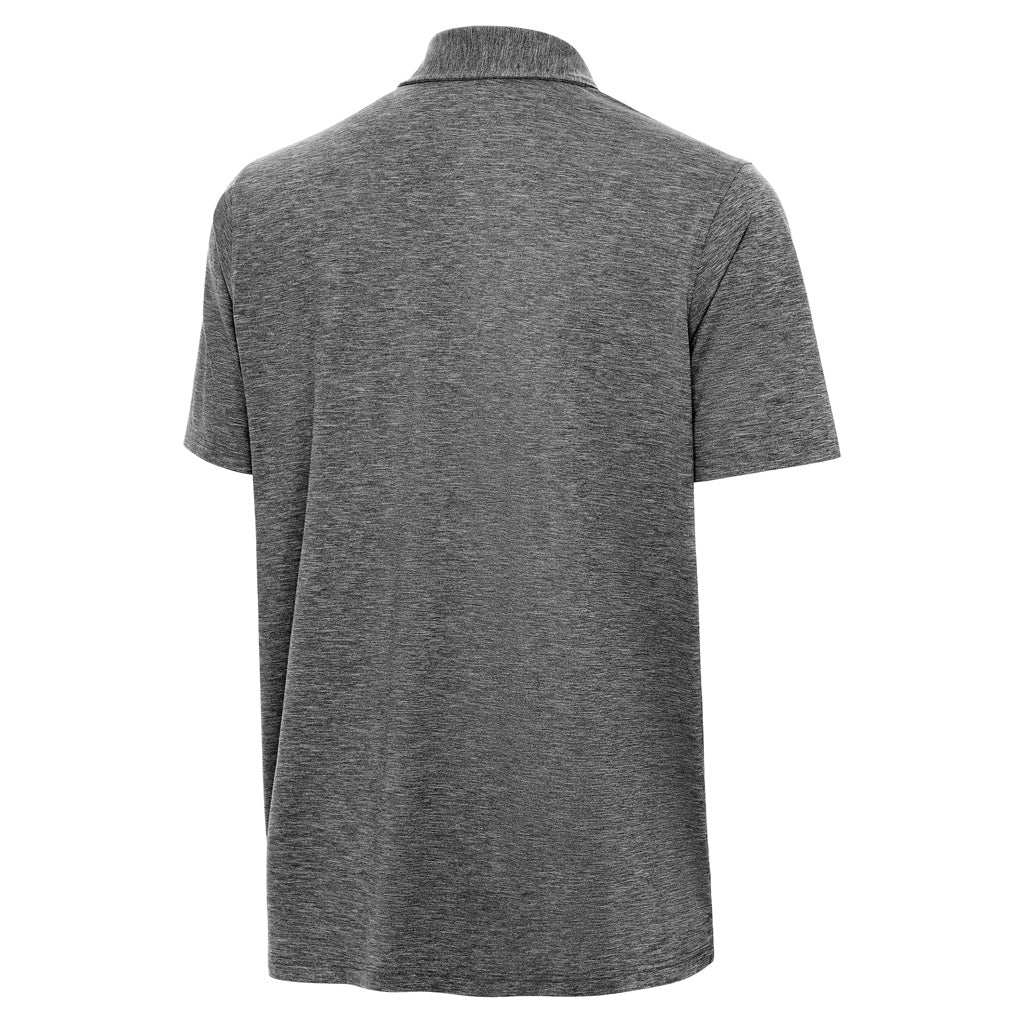 NFL Las Vegas Raiders Antigua Par 3 Polo - Heather black - Image 2