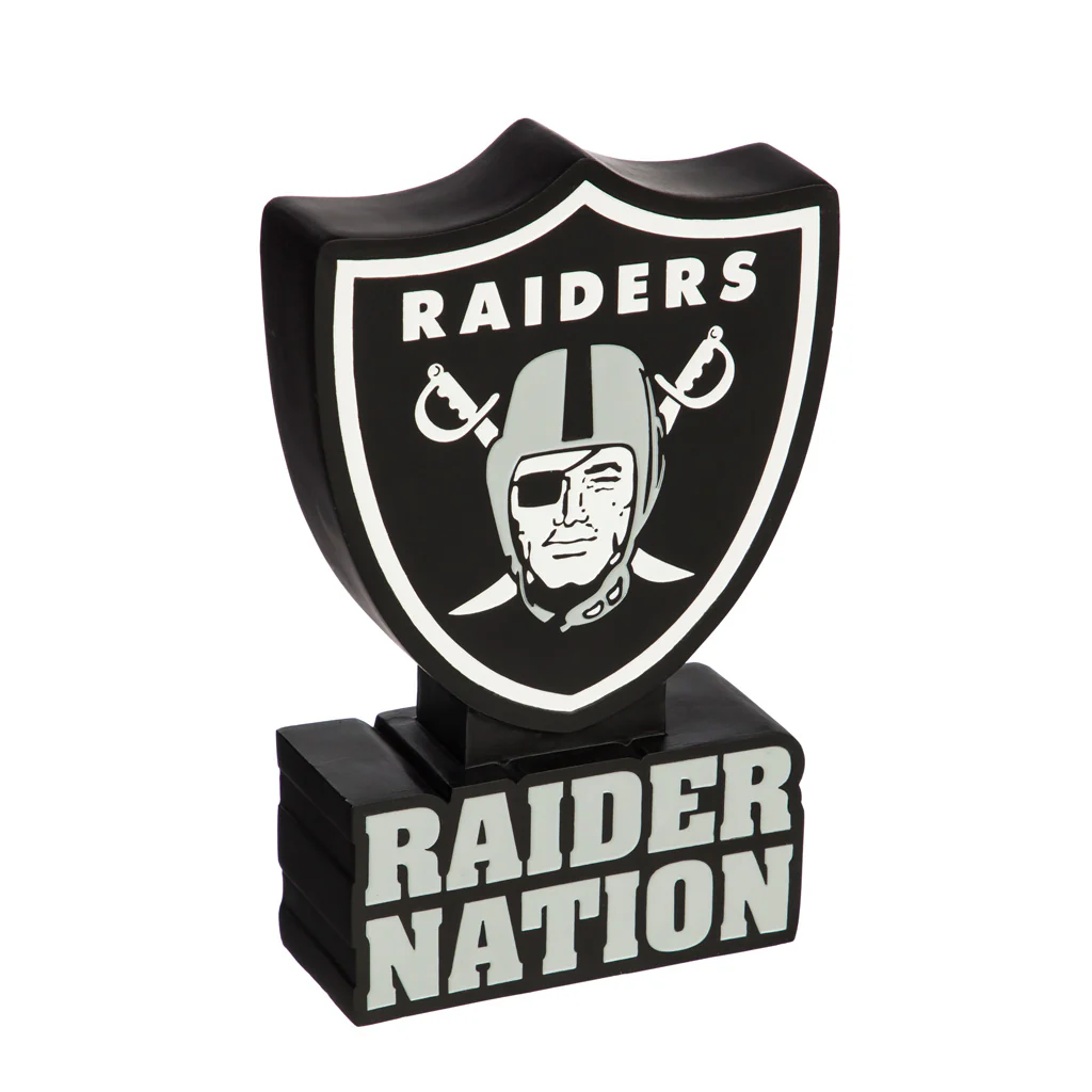 NFL Las Vegas Raiders Evergreen 16" Mascot Statue