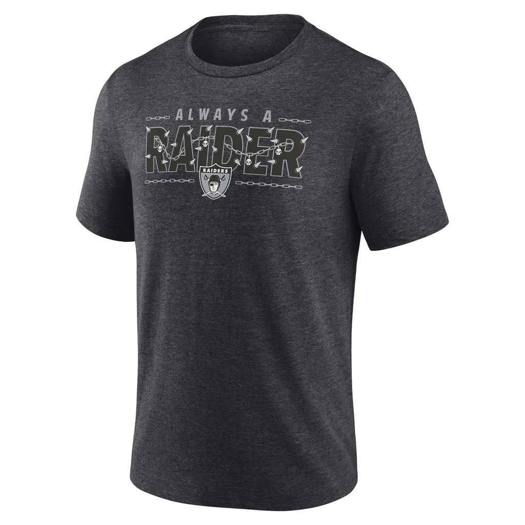 NFL Las Vegas Raiders Fanatics Passing Yards T-Shirt - Image 2