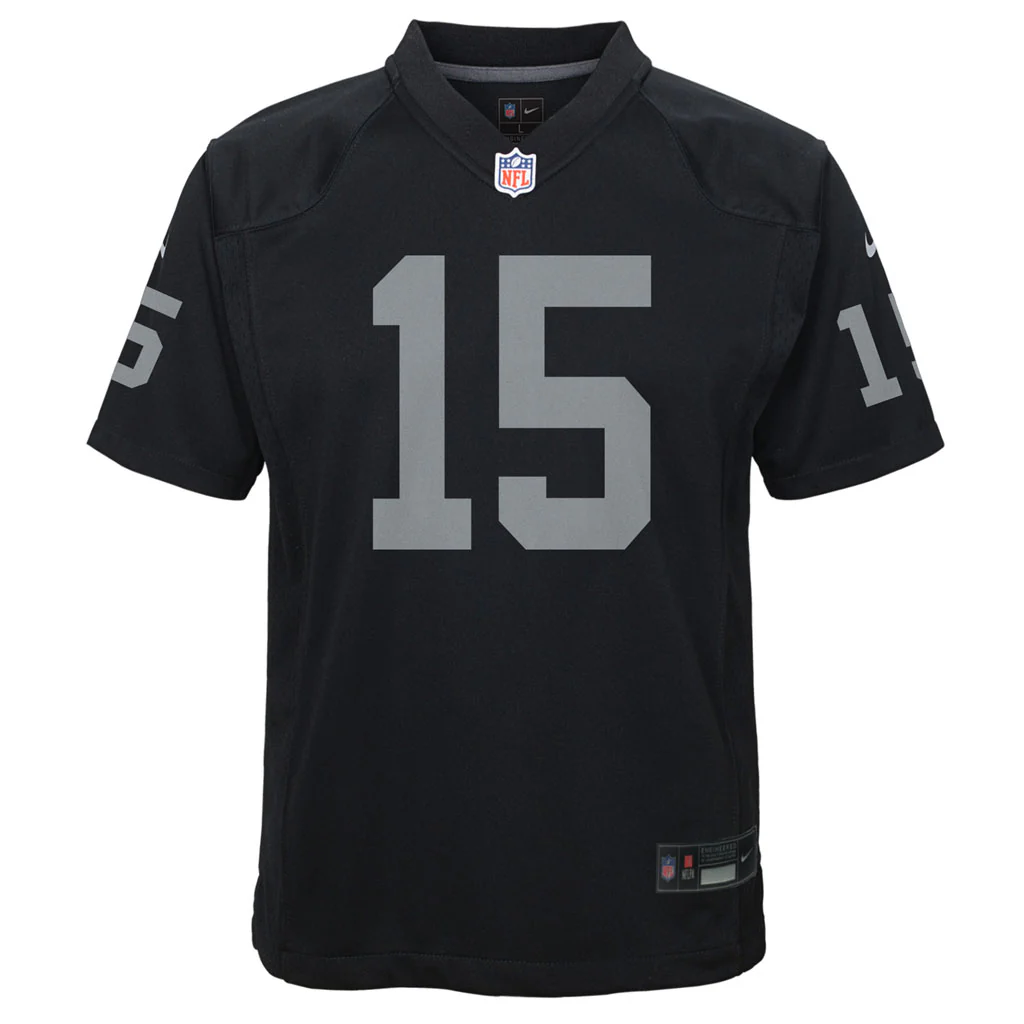 NFL Las Vegas Raiders Fernando Mendoza Youth Nike Home Game Jersey - Black - Image 2