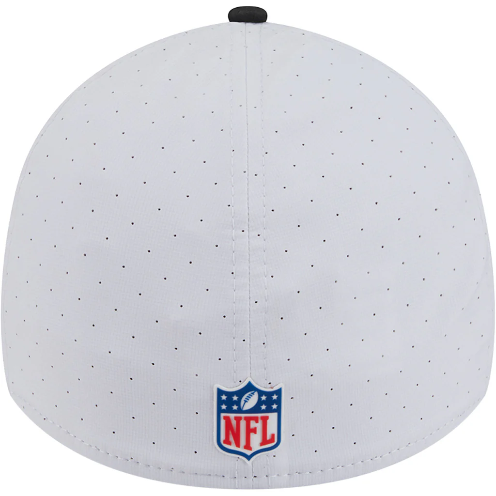 NFL Las Vegas Raiders New Era 2025 Training 39THIRTY Flex Fit Hat - White - Image 4