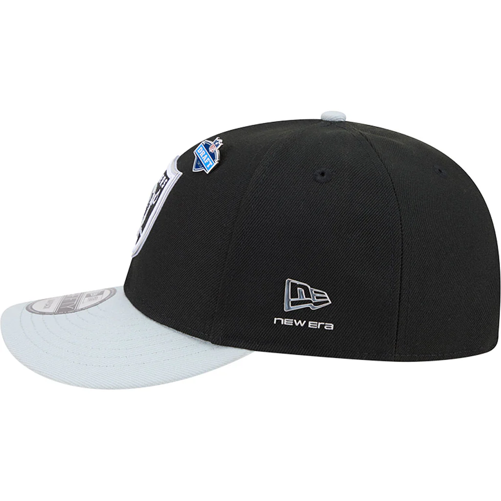 NFL Las Vegas Raiders New Era 2026 Draft 9FIFTY Snapback Hat - Black - Image 4