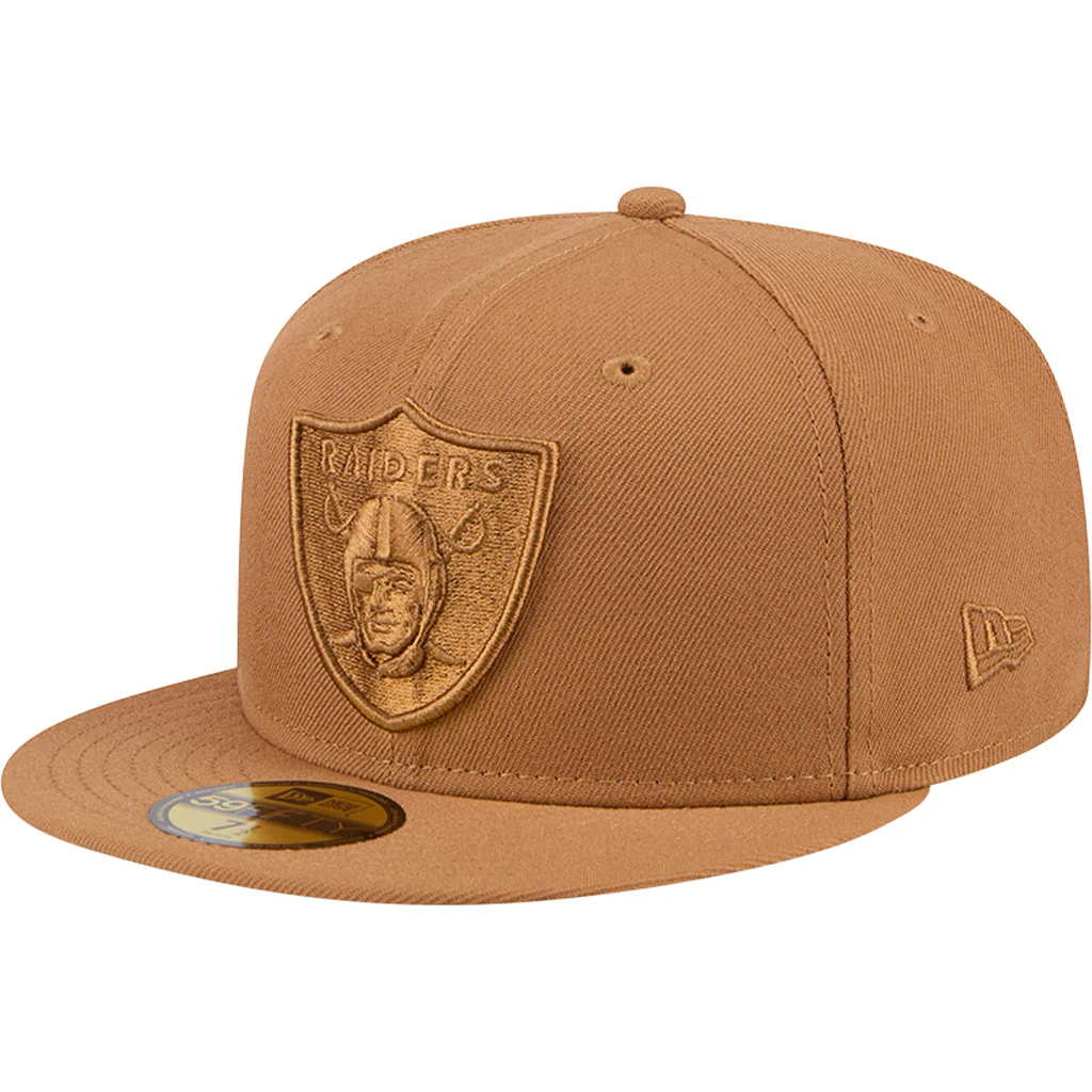 NFL Las Vegas Raiders New Era Bronze Color Pack 59FIFTY Hat