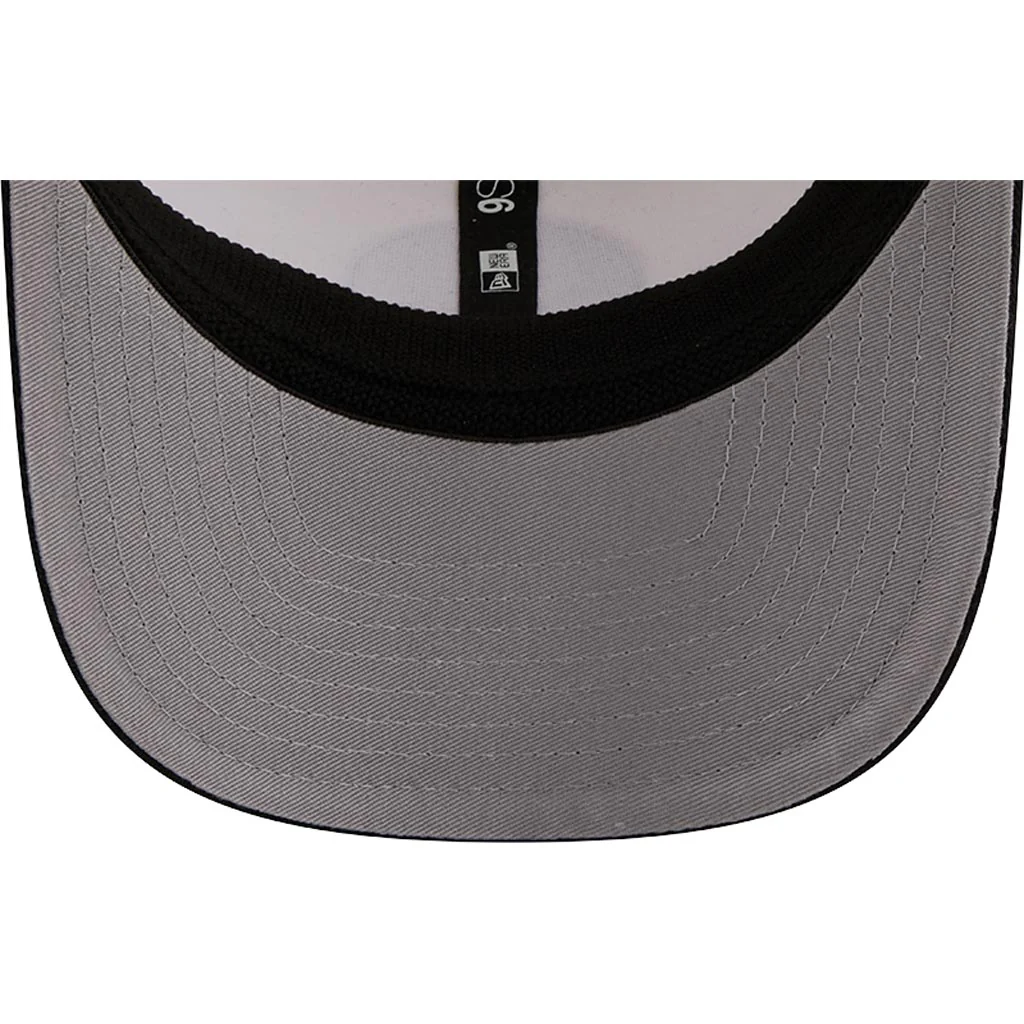 NFL Las Vegas Raiders New Era Circle 9SEVENTY Stretch-Snapback Hat - Cream - Image 5