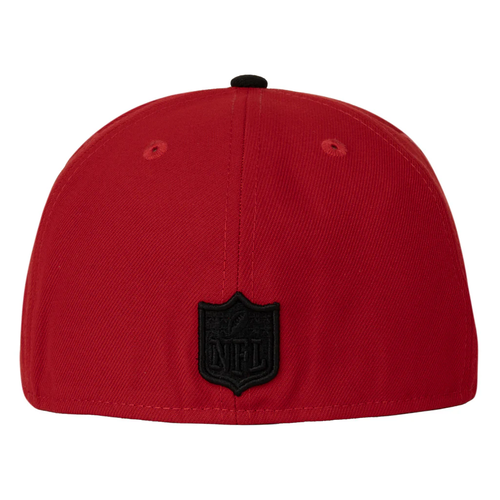 NFL Las Vegas Raiders New Era Crimson 59FIFTY Fitted Hat - Red - Image 2