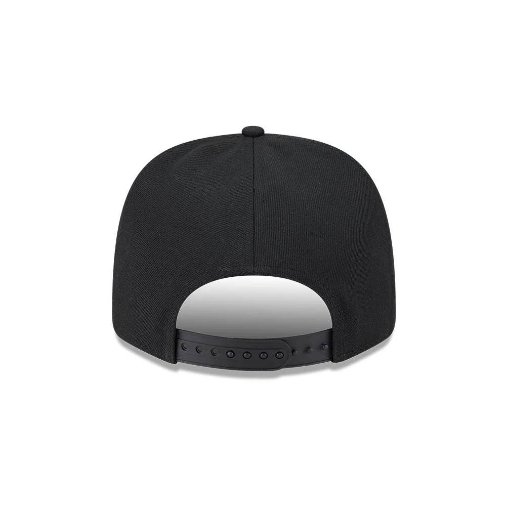 NFL Las Vegas Raiders New Era Multicolor Rope 9SEVENTY Stretch-Snapback Hat - Black - Image 5