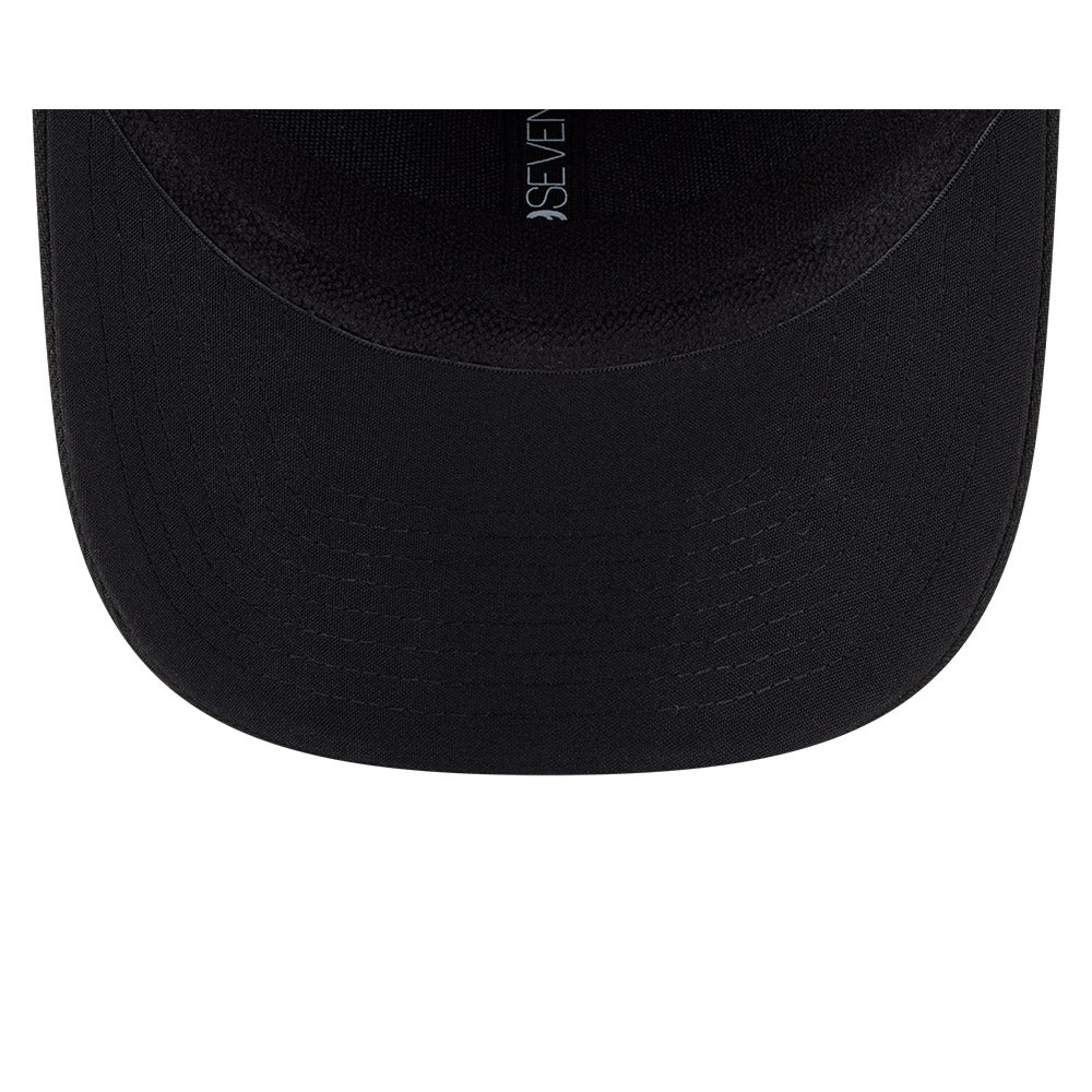 NFL Las Vegas Raiders New Era Multicolor Rope 9SEVENTY Stretch-Snapback Hat - Black - Image 7