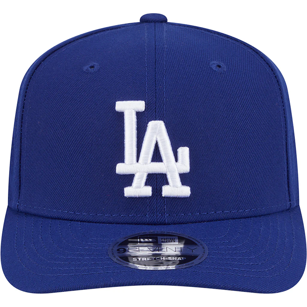 NFL Los Angeles Dodgers New Era Performance 9SEVENTY Stretch-Snapback Hat - Blue - Image 3