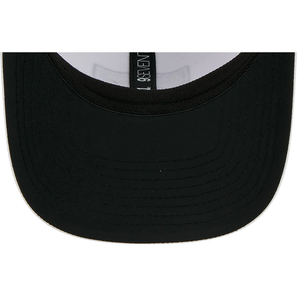 NFL Las Vegas Raiders New Era Sport 9SEVENTY Stretch Snapback Hat - White - Image 6