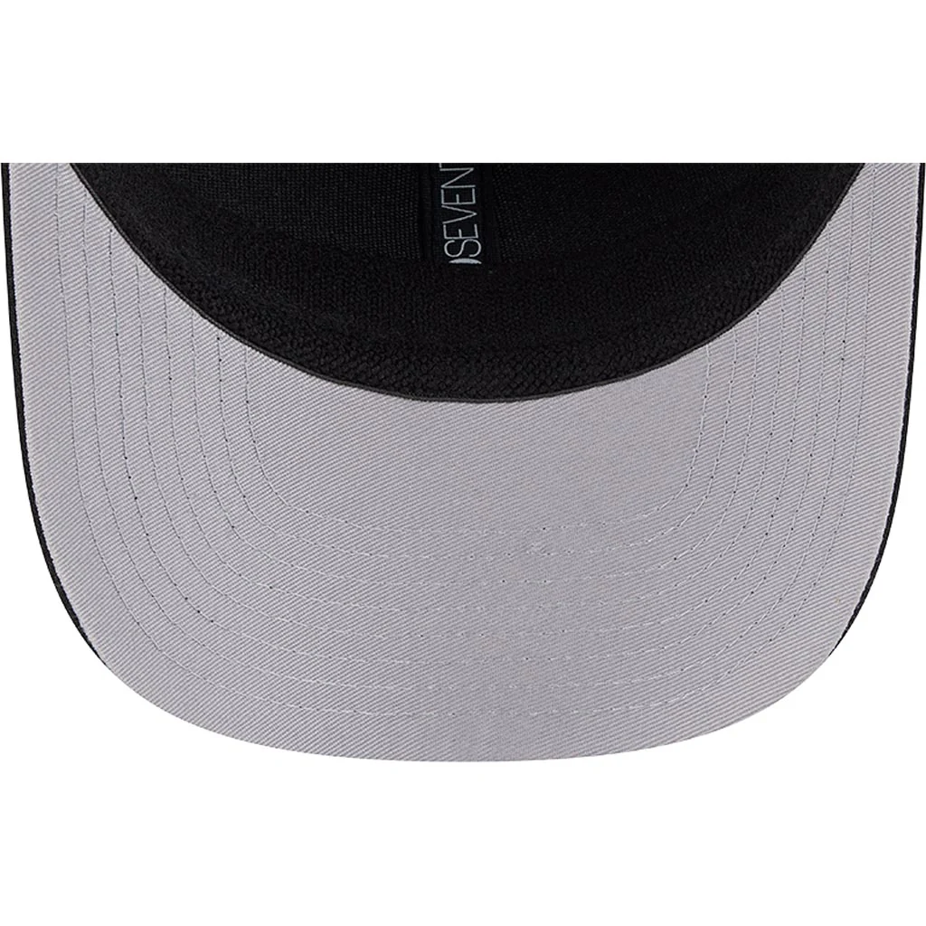 NFL Las Vegas Raiders New Era Stated 9SEVENTY Stretch-Snapback Hat - Black - Image 5