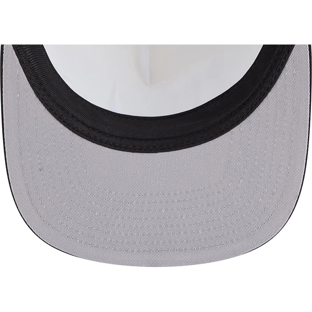 NFL Las Vegas Raiders New Era Team Cutout 9FIFTY A-Frame Snapback Hat - Cream - Image 5