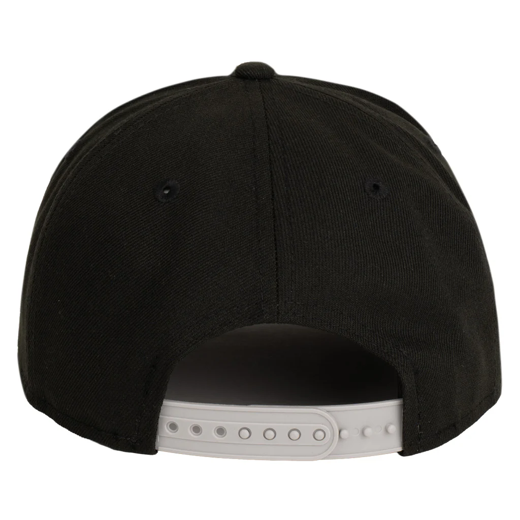 NFL Las Vegas Raiders New Era Team Undervisor 9FIFTY A-Frame Snapback Hat - Black - Image 3