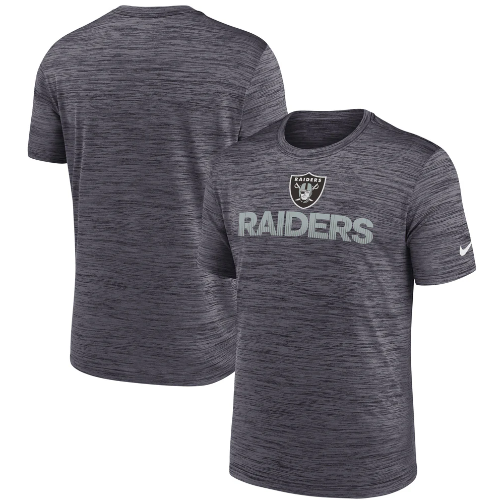 NFL Las Vegas Raiders Nike 2024 Mordern Velocity T-Shirt - Black