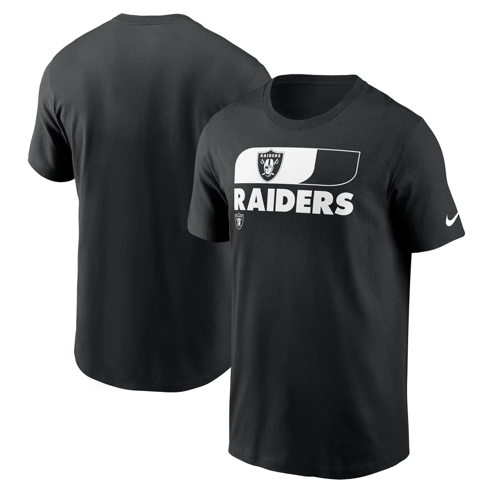 NFL Las Vegas Raiders Nike Air Essential T-Shirt - Black