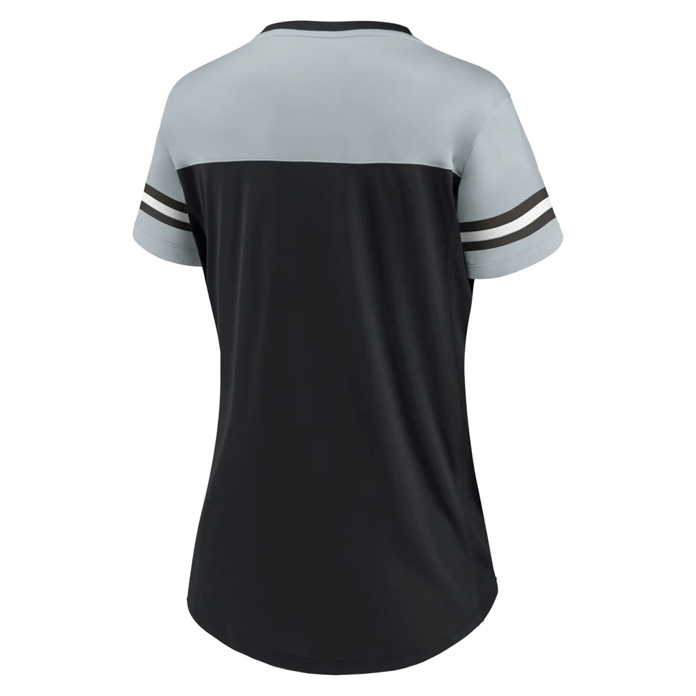 NFL Las Vegas Raiders Women's Fanatics Blitz & Glam Fashion Top - Image 2