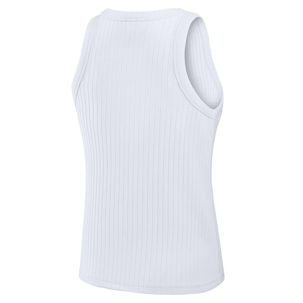 NFL Las Vegas Raiders Women's Fanatics Ribbed Tank Top - White - Image 3