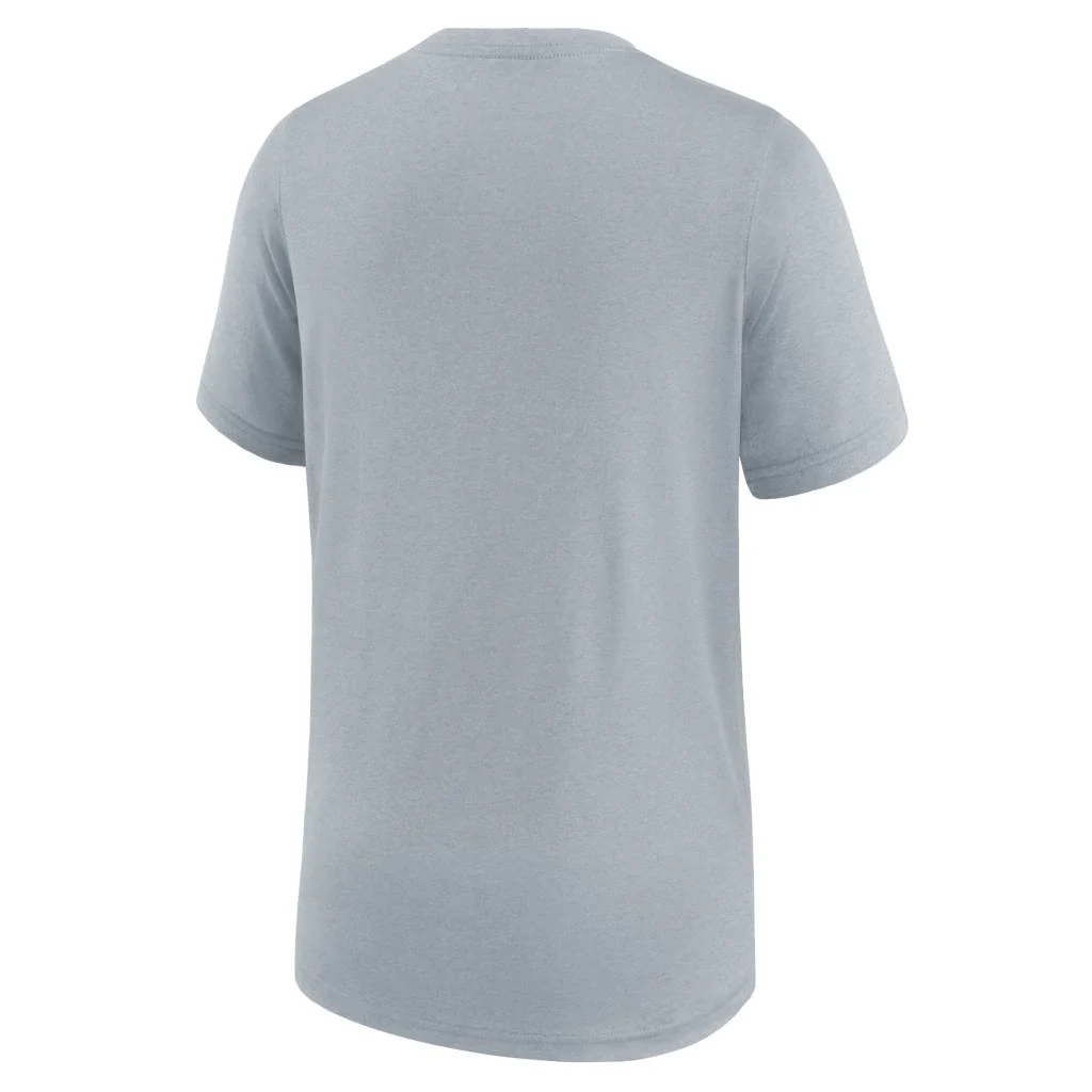 NFL Las Vegas Raiders Youth Nike Icon T-Shirt - Silver - Image 3