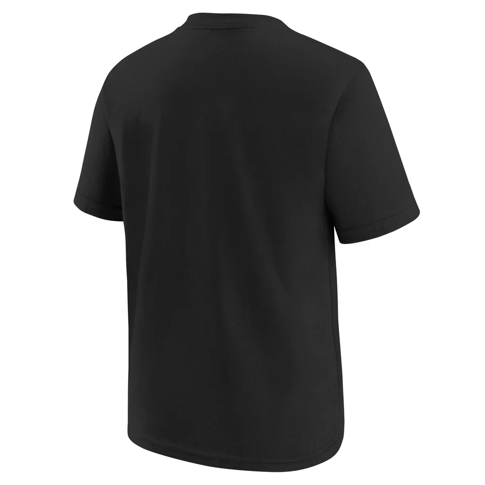 NFL Las Vegas Raiders Youth Nike Logo T-Shirt - Black - Image 3