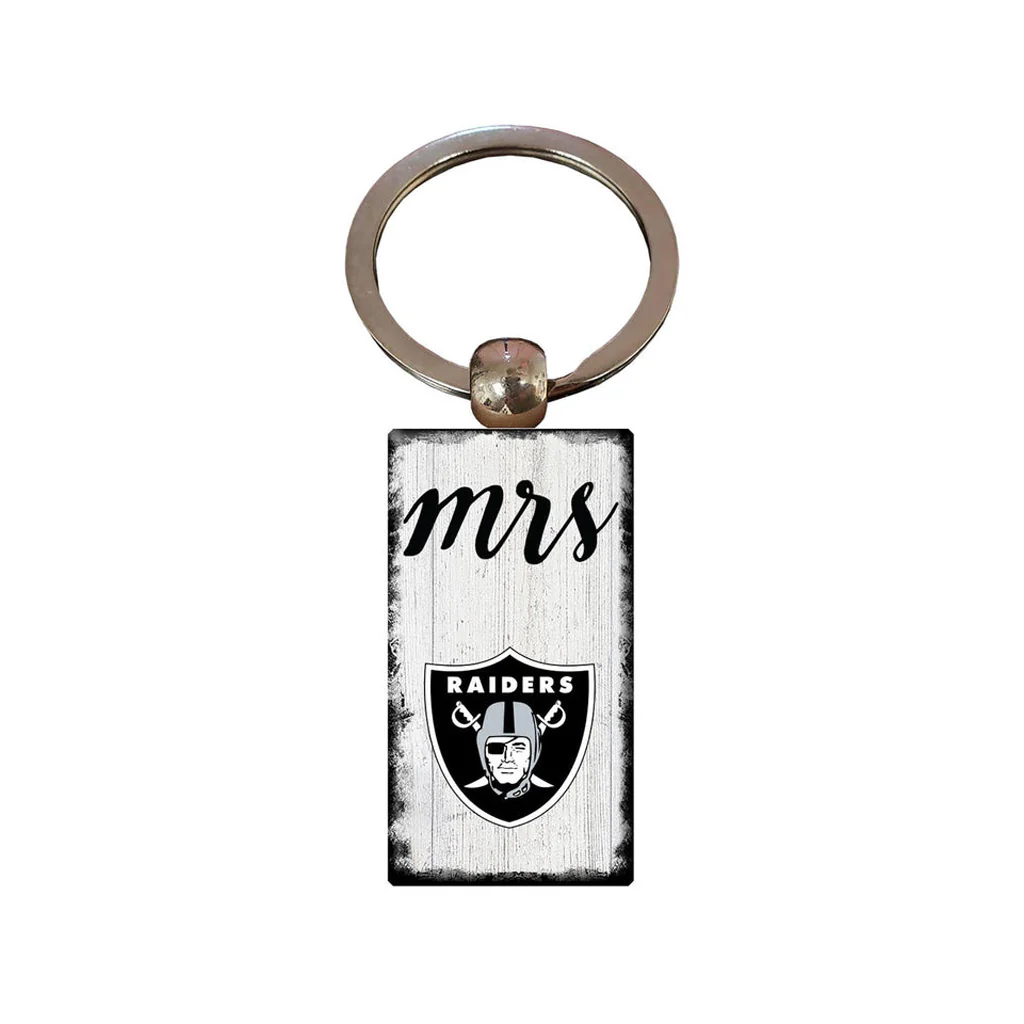 NFL Las Vegas Raiders Fan Creations Mrs Keychain