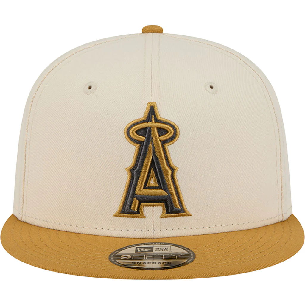 NFL Los Angeles Angels New Era Two-Tone Dusted 9FIFTY Snapback Hat - Light cream - Image 3