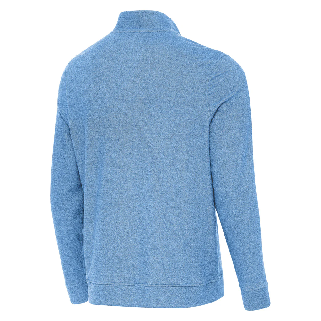 NFL Los Angeles Chargers Antigua Subtle 1/4 Zip Pullover Jacket - Blue - Image 2