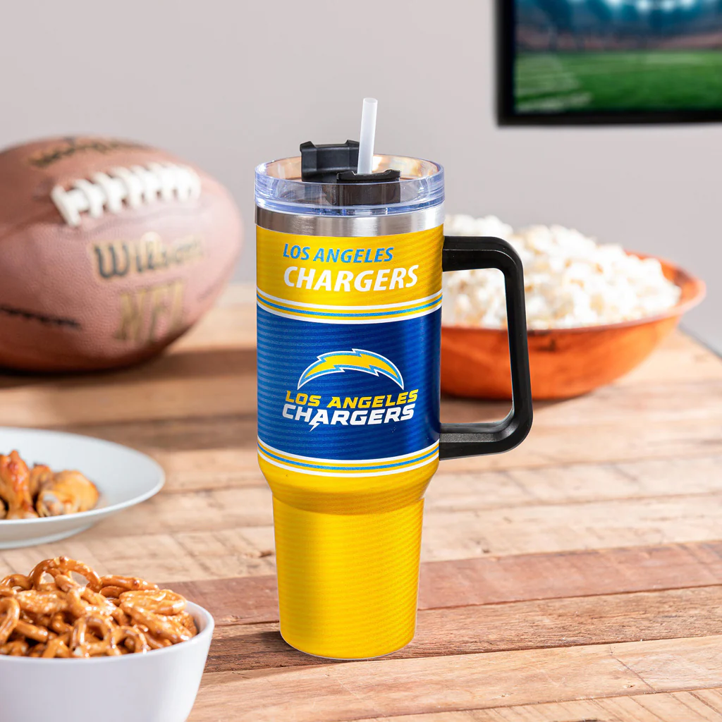 NFL Los Angeles Chargers Evergreen 40oz Canyon Tumbler - Image 2