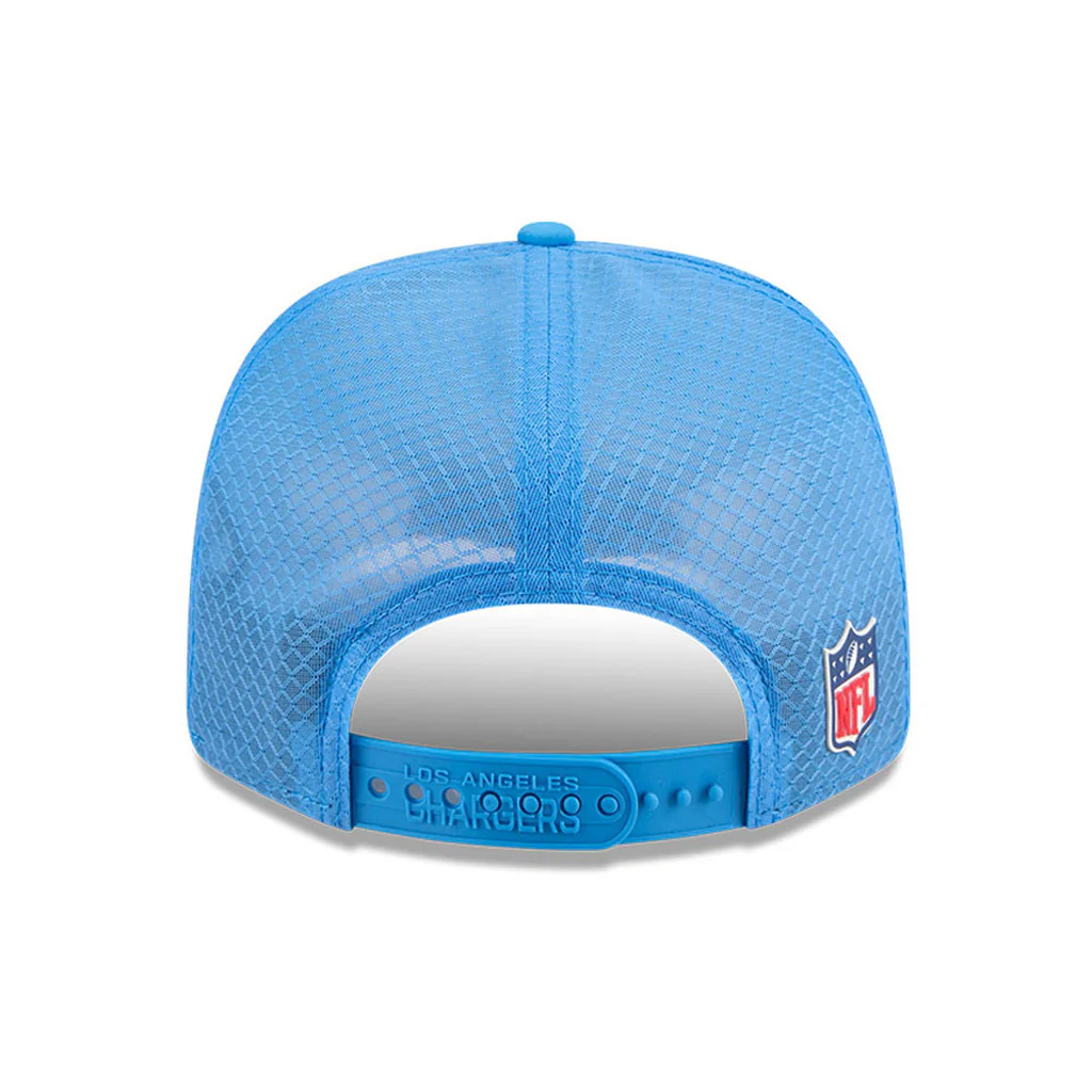 NFL Los Angeles Chargers New Era 2025 Sideline 9SEVENTY Stretch-Snapback Hat - Black - Image 5