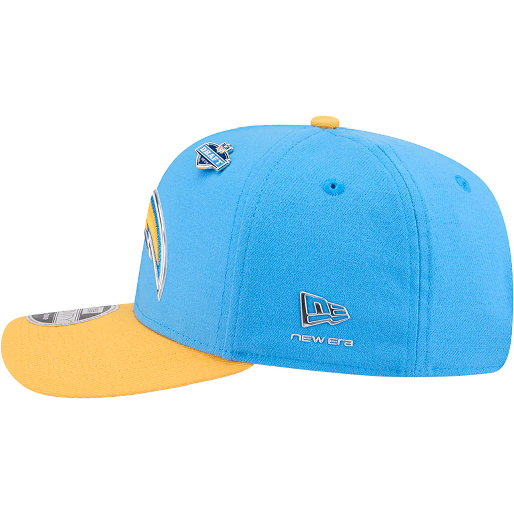 NFL Los Angeles Chargers New Era 2026 Draft 9SEVENTY Snapback Hat - Blue - Image 4