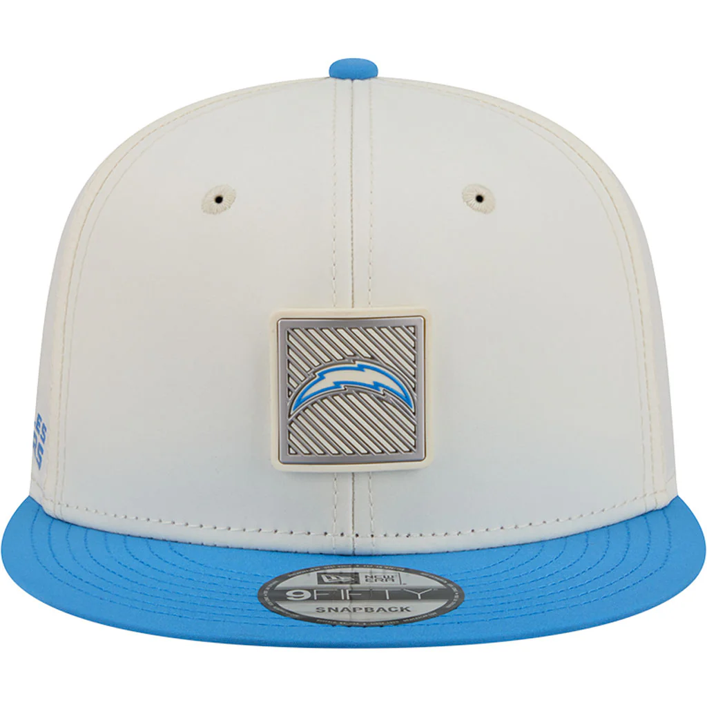 NFL Los Angeles Chargers New Era 2026 Training 9FIFTY Snapback Hat - Cream - Image 3