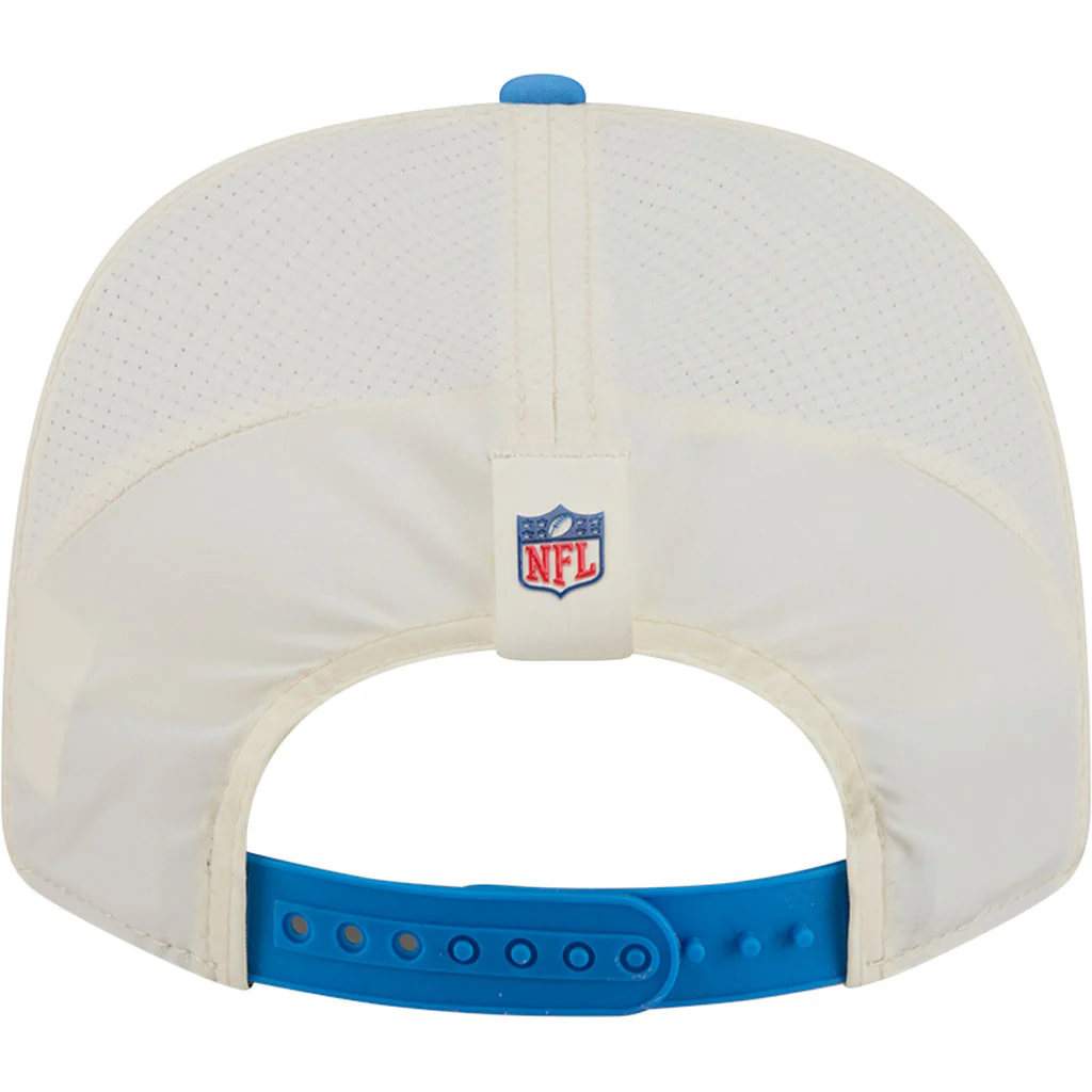 NFL Los Angeles Chargers New Era 2026 Training 9SEVENTY Stretch Snapback Hat - Cream - Image 6