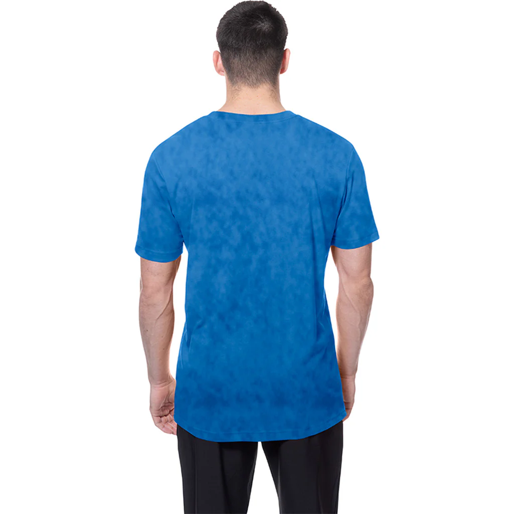 NFL Los Angeles Chargers New Era Throwback Wash T-Shirt - Blue - Image 2