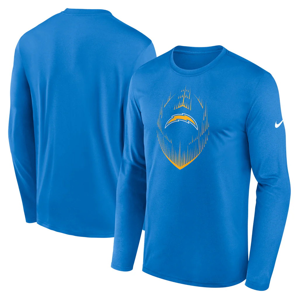 NFL Los Angeles Chargers Nike 2024 Icon Legend Long Sleeve T-Shirt - Blue