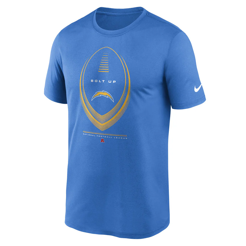 NFL Los Angeles Chargers Nike 2026 Icon Legend T-Shirt - Blue - Image 2